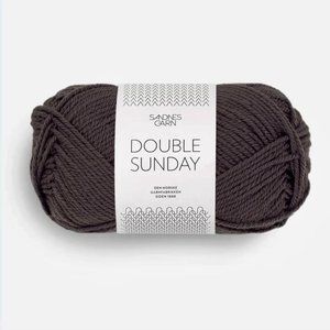 Double Sunday by Petiteknit Sandnes Garn - Licorice Brown